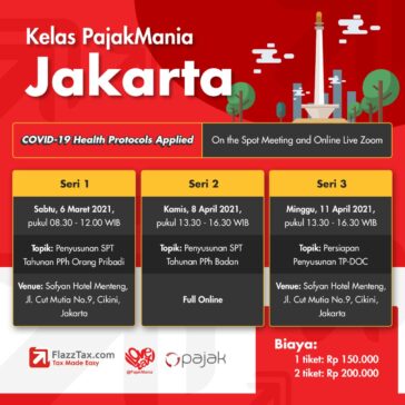 Kelas PajakMania Jakarta April