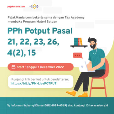 PPh Potput Pasal 21, 22, 23, 26, 4(2), 15