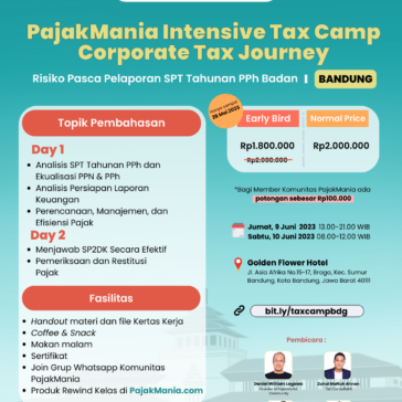 PajakMania Intensive Tax Camp - Bandung