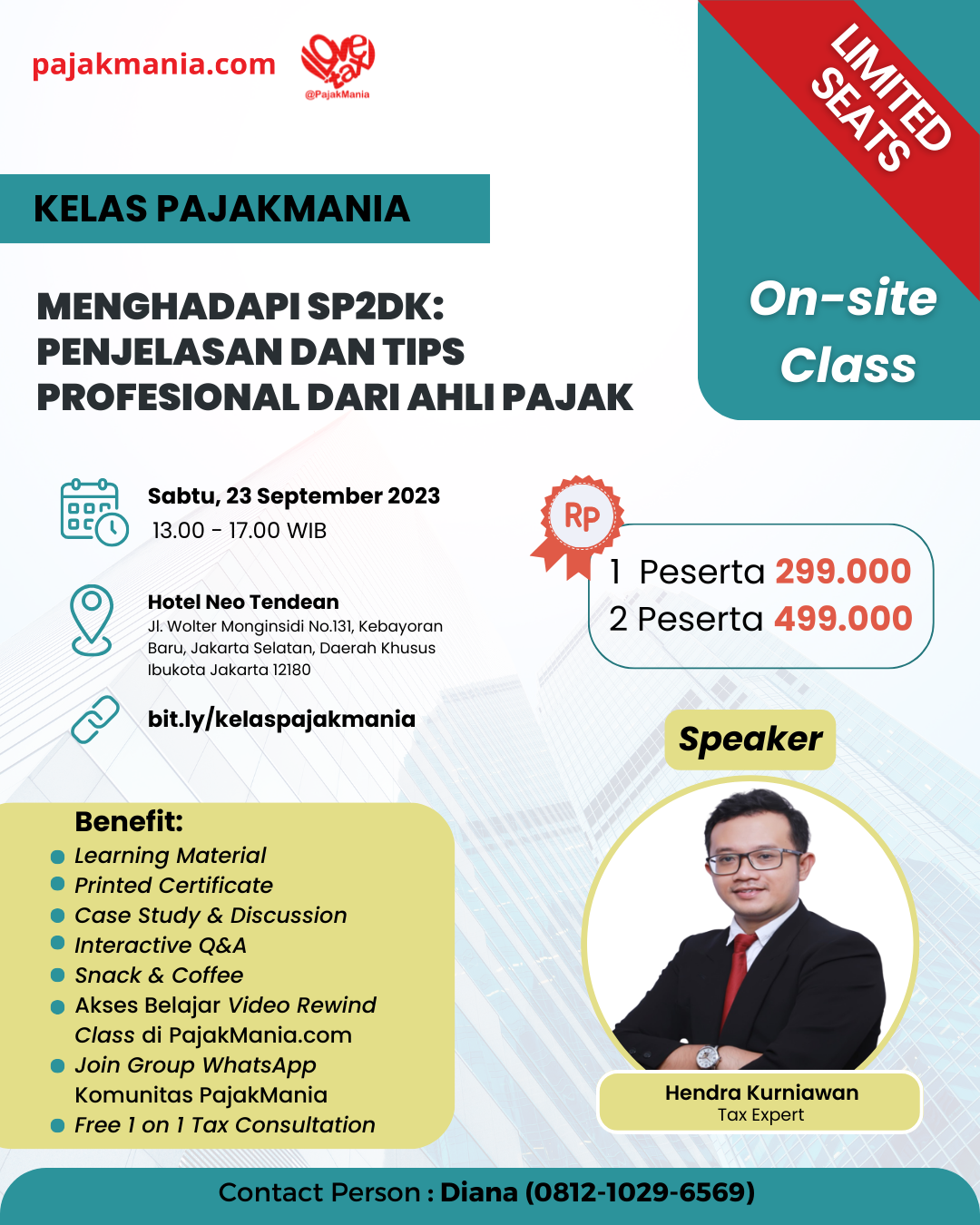 Kelas Pajak - Pak Hendra - Portrait