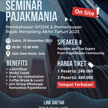 Seminar PajakMania