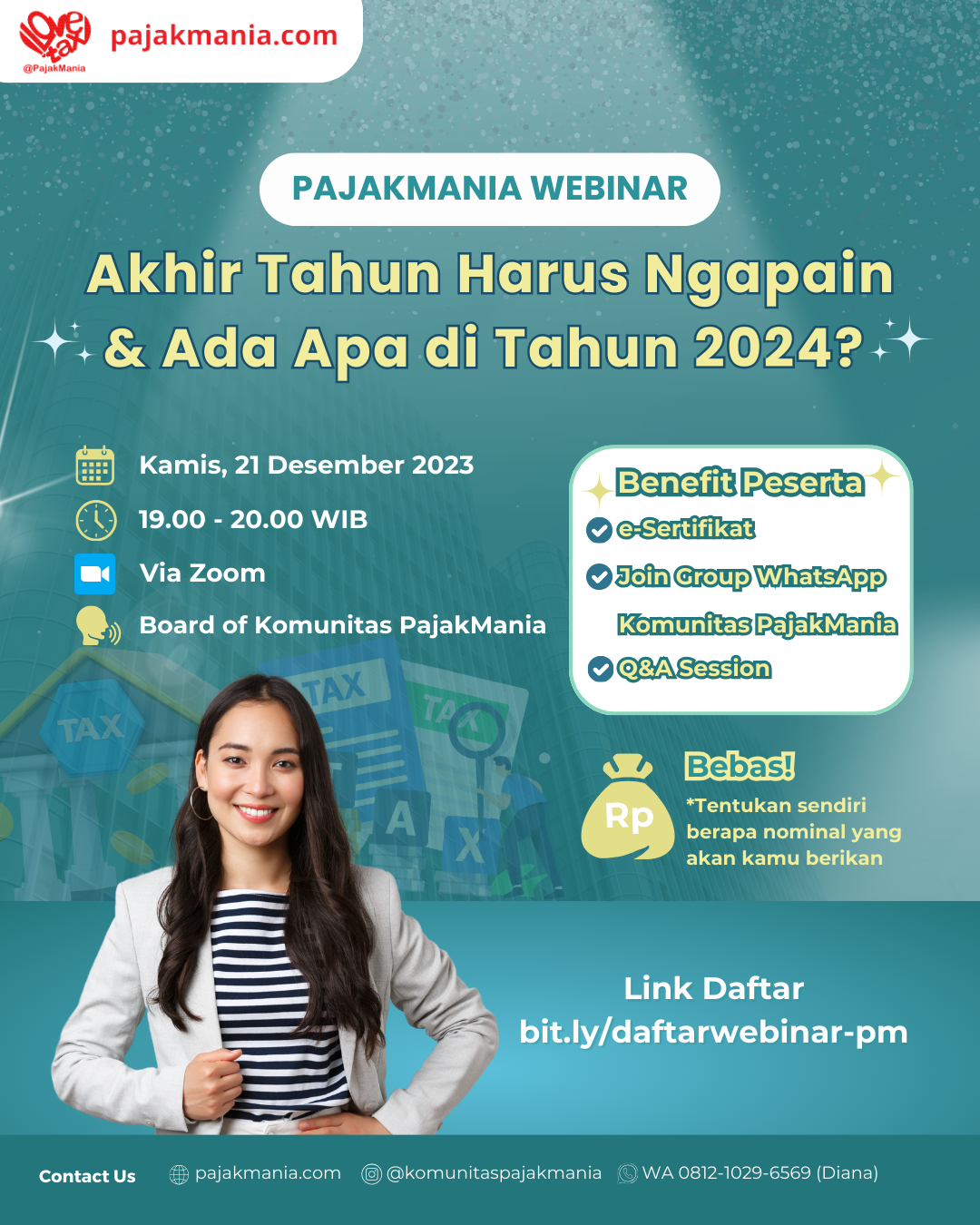 WEBINAR PAJAKMANIA 21 DECEMBER