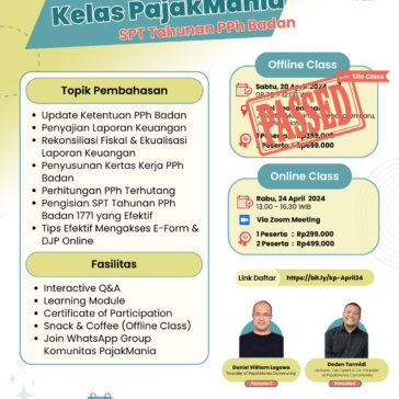 Kelas PajakMania (April)