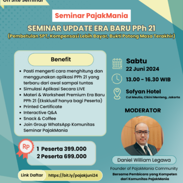 Seminar PajakMania (Juni 2024)
