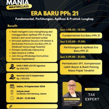 PAJAKMANIA MASTERCLASS