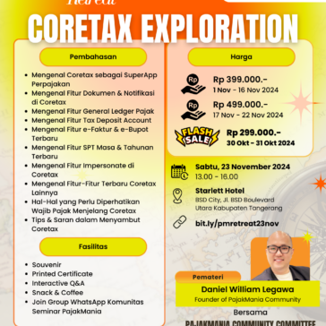 PajakMania Retreat - CORETAX EXPLORATION