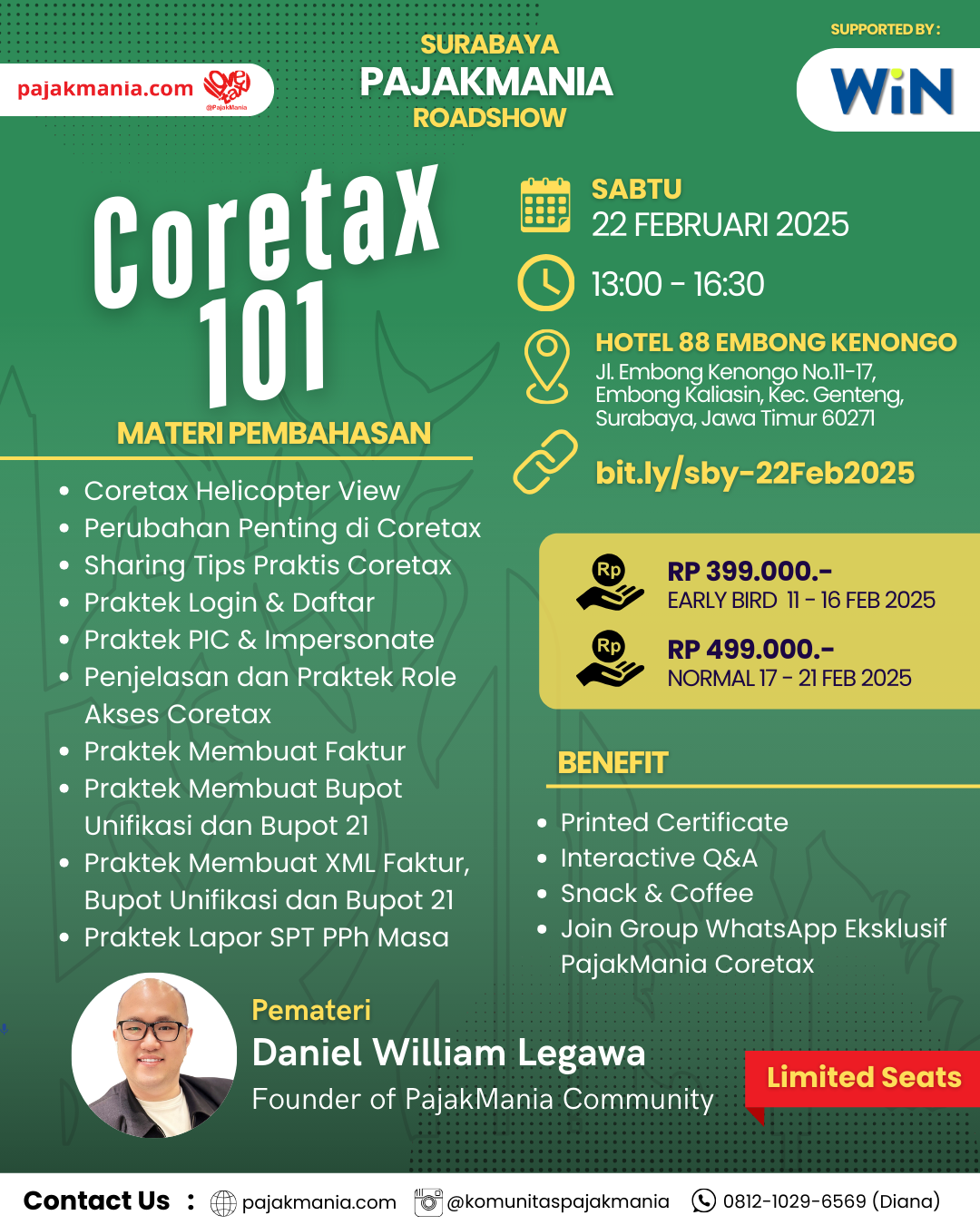 (Portrait) Flyer Acara PajakMania