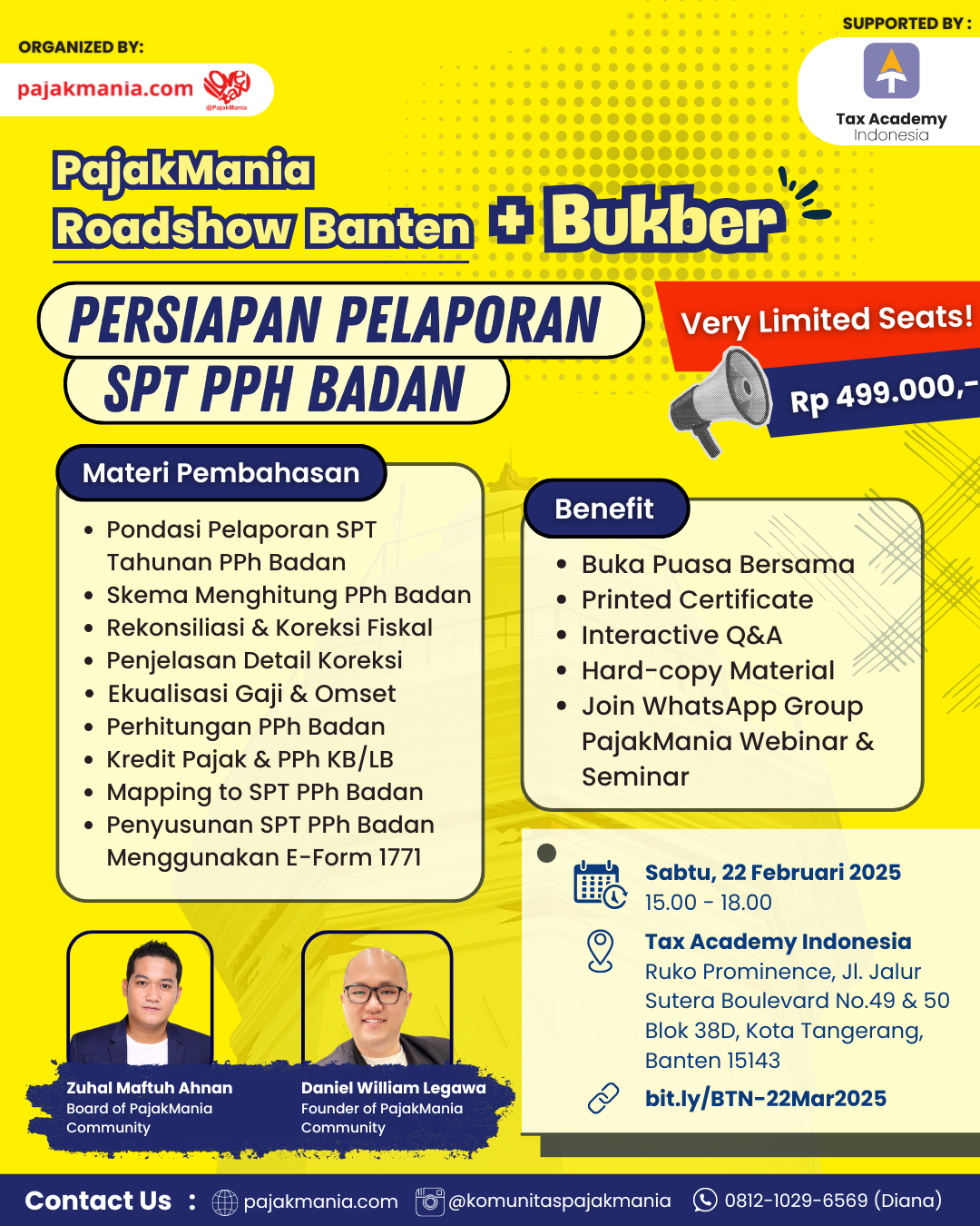PAJAKMANIA ROADSHOW BANTEN - 22 MARET 2025
