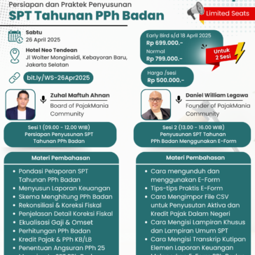 PajakMania Workshop