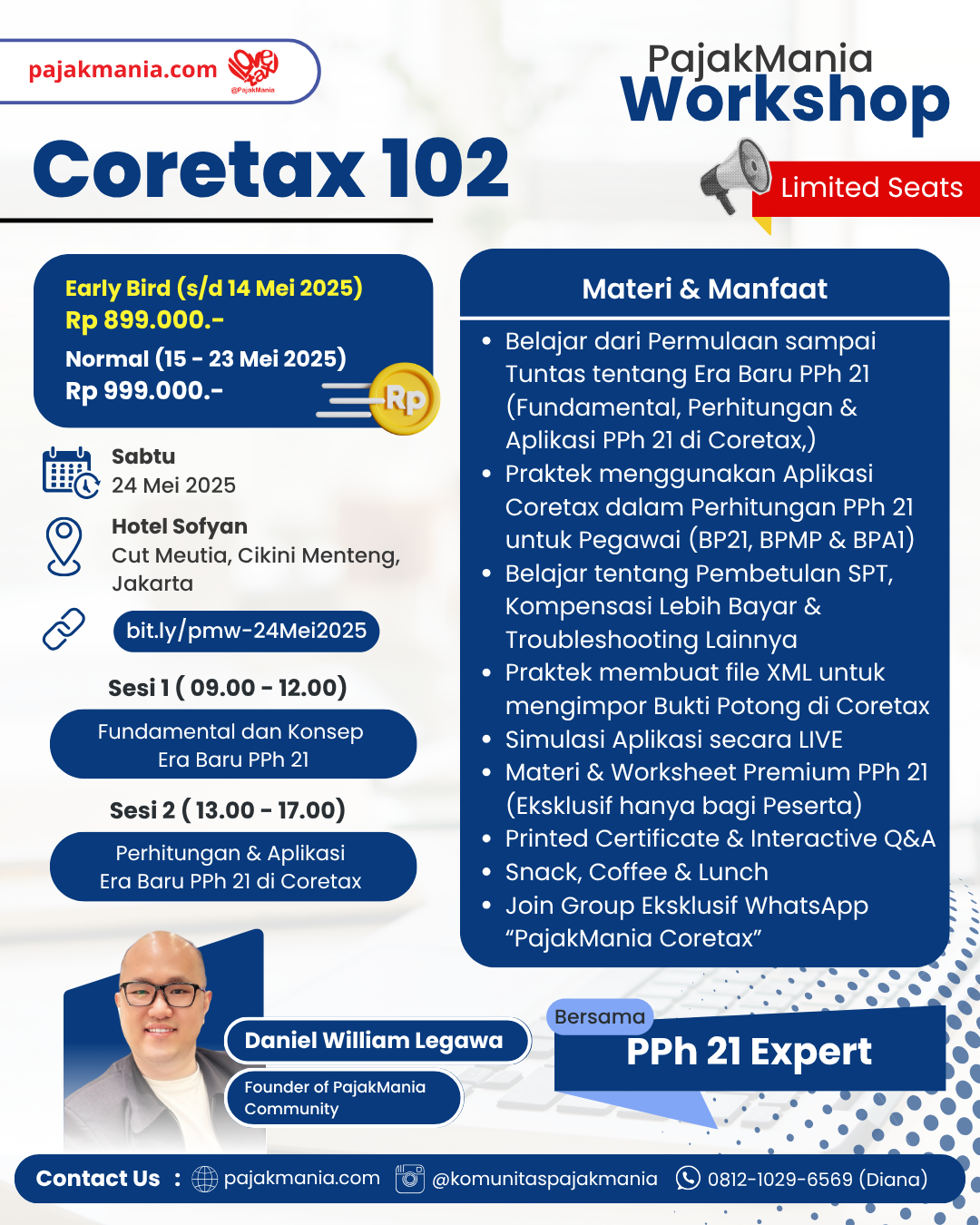 (Portrait) Flyer Acara PajakMania
