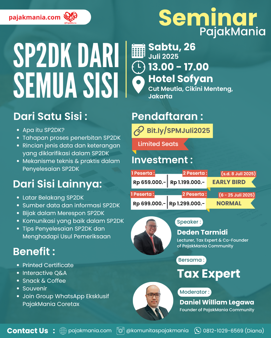 (Portrait) Flyer Acara PajakMania