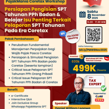 PajakMania Online Coretax Workshop