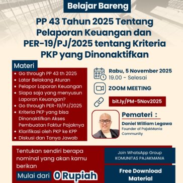 Kopdar Online PajakMania 05 November 2025